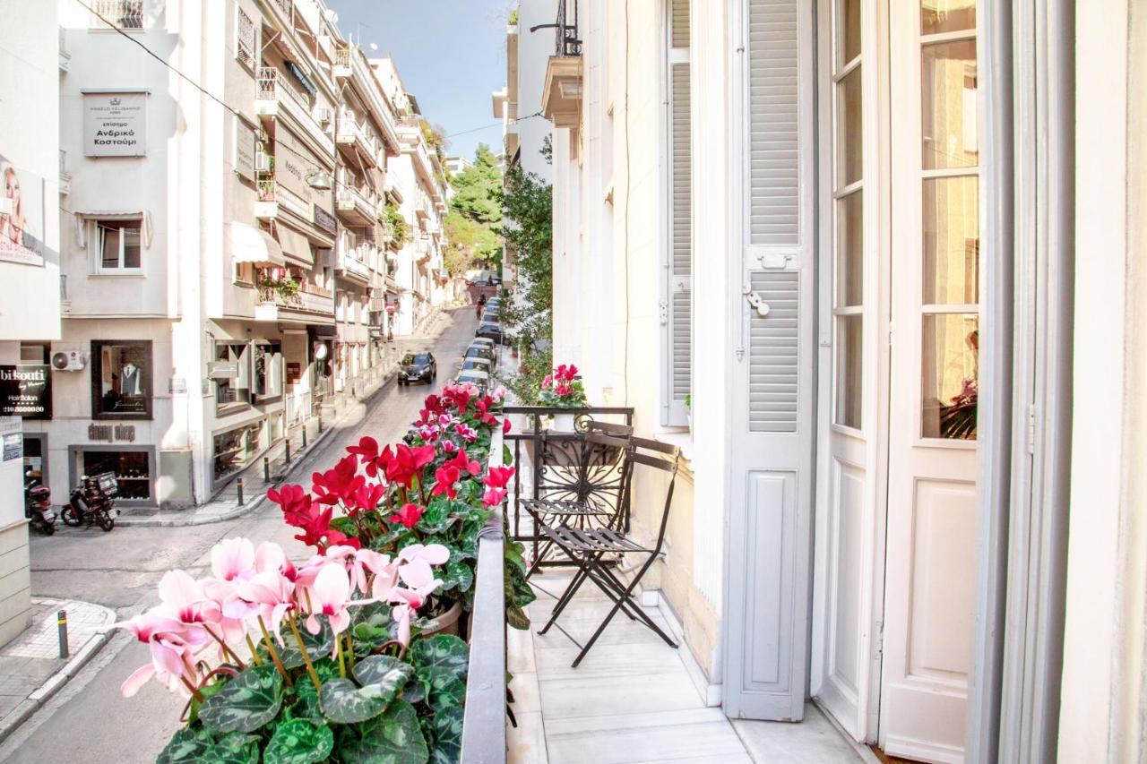 The Rare Luxury Gem Near Syntagma, Kolonaki Square Apartment Athena Bagian luar foto